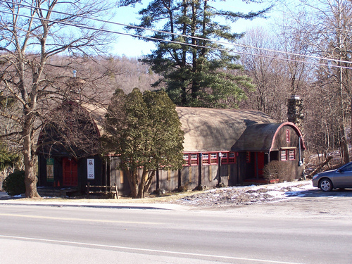 Chapel dedicated to the eight French Jesuits, the most famous of whom was St. Isaac Jogues, were martyred