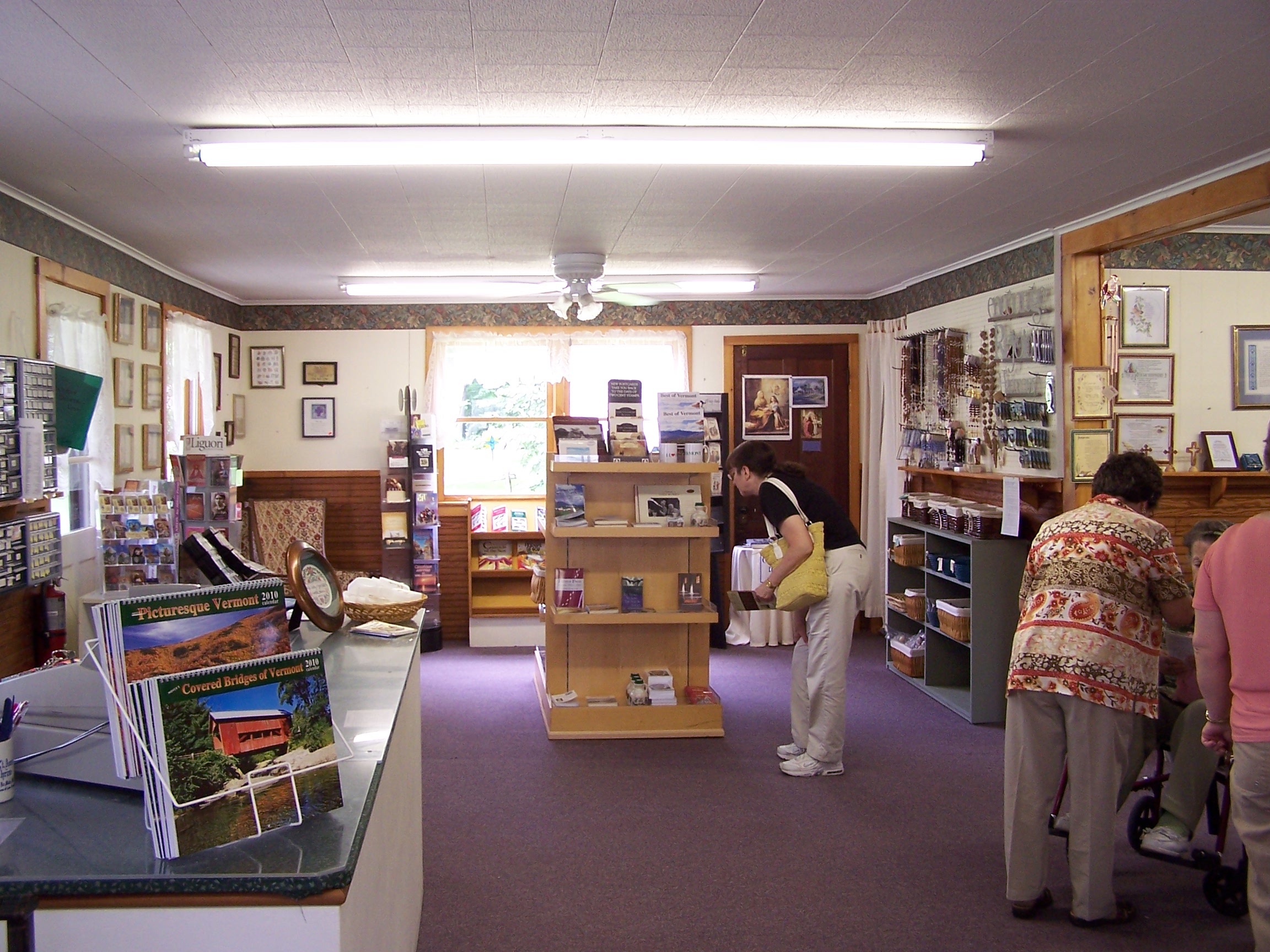 Saint Anne's Shrine is located on Isle LaMotte, a quiet island on Lake Champlain in Vermont. It was developed by the Society of Saint Edmund and has been maintained by them for 100 years..